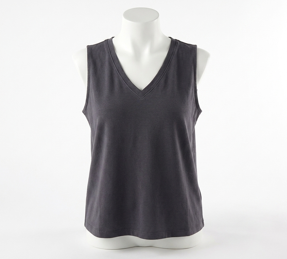 NEW WISHLIST libby lounge tank top in charcoal